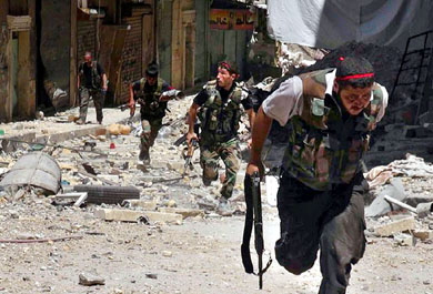 Al Qaida militias reported fighting each other in Syria near Turkey
