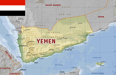 Yemeni rebels fire first rockets from arsenal said shipped by Iran