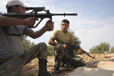 Saudi intelligence, CIA said to be training rebels in Jordan for Syria