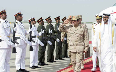 After Sisi visit, Egypt and UAE take military cooperation to ‘new level’