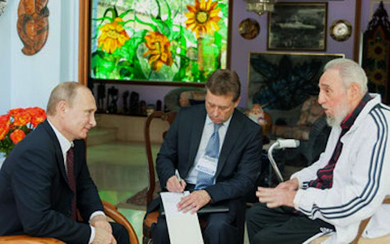 Putin kicks off Latin tour in Havana, recalling the Cold War chill