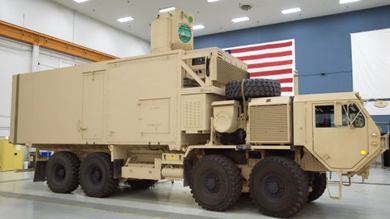 U.S. tests high energy laser for defense against naval-fired weapons