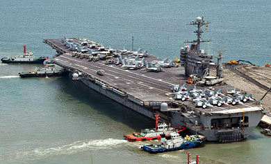First trilateral naval drills in the South China Sea aim to deter China
