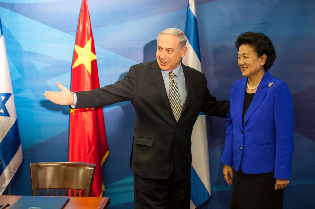 Strains with U.S. lead Israel to nurture blossoming Chinese ties