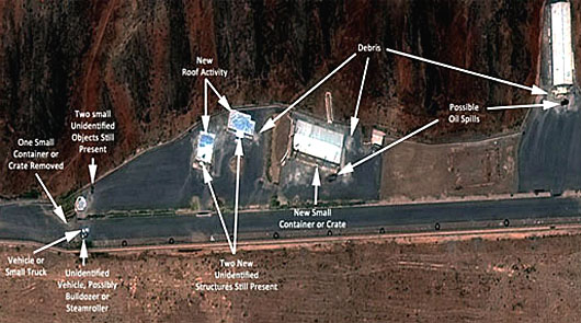 Commercial satellite spots suspicious activity at Iran’s Parchin site