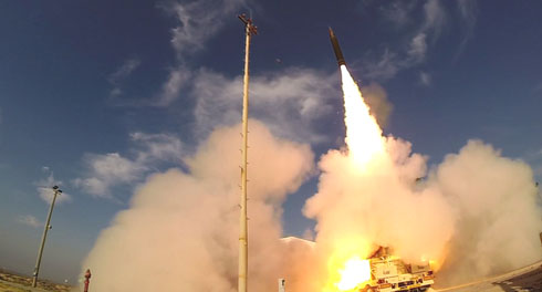 Israel reports Arrow-3 system, in test, intercepted target in space