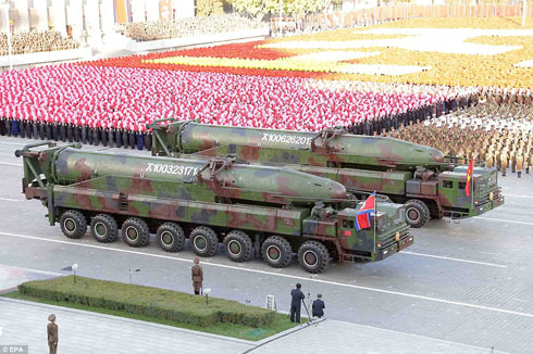 N. Korean missile unit threatens South, Guam base, continental U.S.
