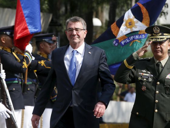 U.S. confronts China expansion with joint Philippines sea patrol