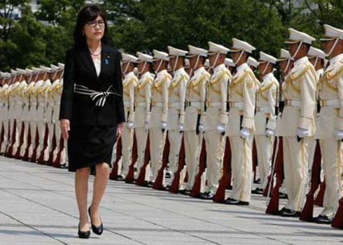 As N. Korean missile lands in Japan’s EEZ, Tokyo appoints Inada
