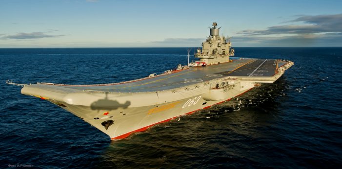 China takes note as Russia deploys its lone aircraft carrier to Syria