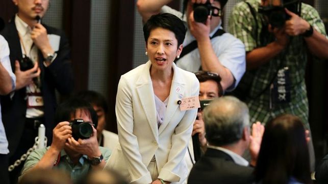 Woman of Taiwanese descent shatters precedent, heads Japan’s main opposition party