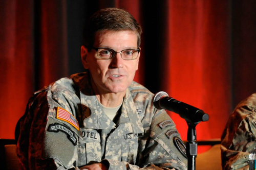 U.S. general points to likely Iran role in Houthi missile strike at American ship