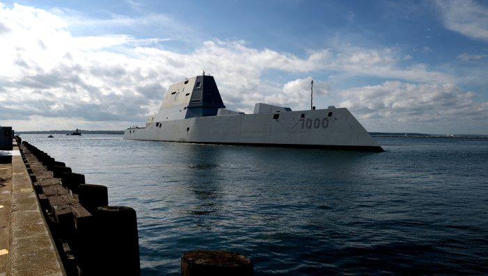 Advanced U.S. guided-missile destroyer again sidelined with engineering issues