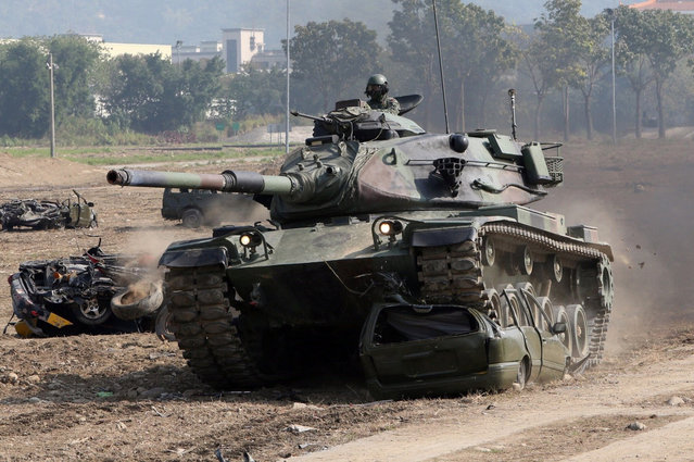 Taiwan military went on high alert during Chinese New Year