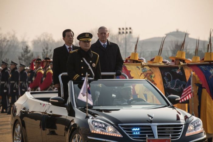 First foreign trip by Mattis confirms perceived volatility of northeast Asia