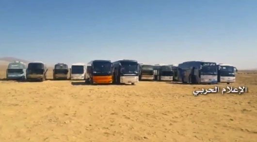 U.S. airstrikes isolate ISIS convoy fleeing Syria-Lebanon border area