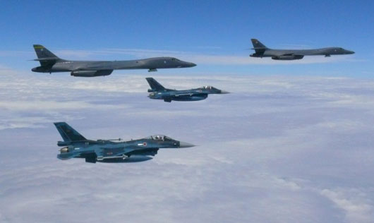 USAF B-1’s night-time pass near North Korea signals ‘seriousness’