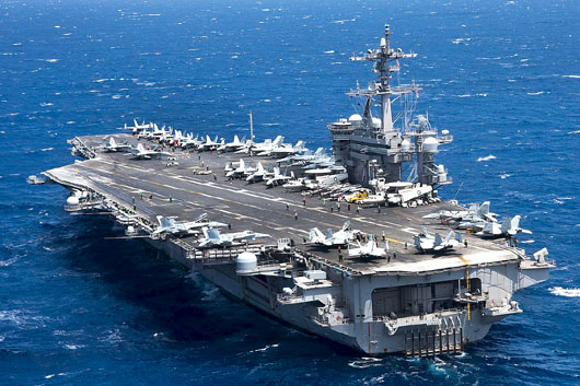 U.S. ‘uneasy’, China says, as USS Vinson carrier group heads for South China Sea