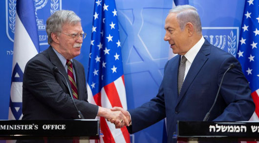 Bolton in Mideast: Iran one of four powers taking aim at U.S. elections