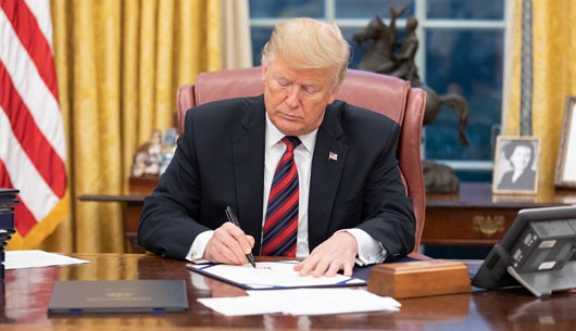 Trump signs law firmly integrating Taiwan into U.S. Indo-Pacific strategy