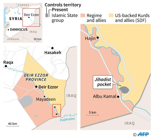 Last ISIS fighters down to ‘final battle’ in Syria against U.S.-backed Kurds