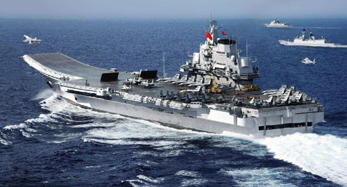Amid Hong Kong crisis, China revealed its first carrier battle group