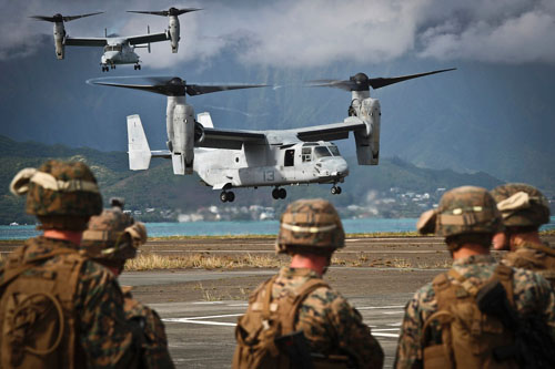U.S. Marines distributing Pacific forces to complicate Chinese targeting