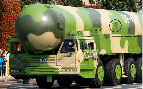 Political warfare news from China’s October 1 military parade