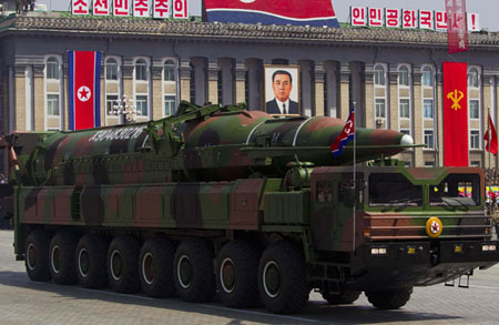 New missile launcher in China points to earlier transfers to North Korea