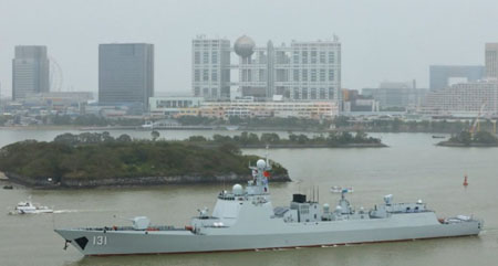 China building warships at twice U.S. rate