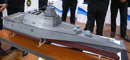 Iran reveals new missile frigate concept