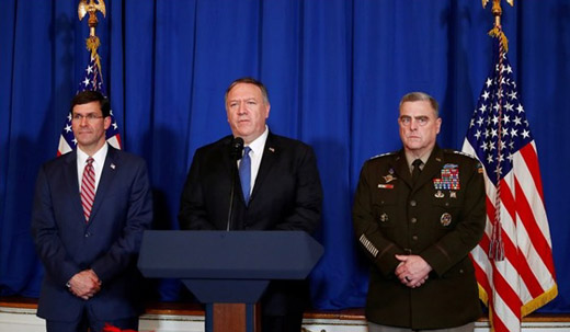 U.S. strikes Iran-backed forces in Iraq, Syria; Japan sends warships to the Gulf