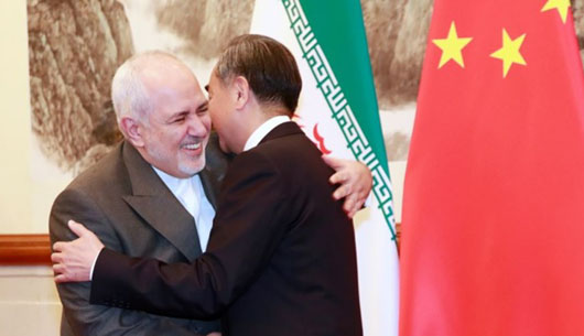 Great Satan, not: ‘Iran stands with China’