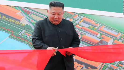 Report: North Koreans had 2-day notice to prepare fertilizer plant for Kim appearance