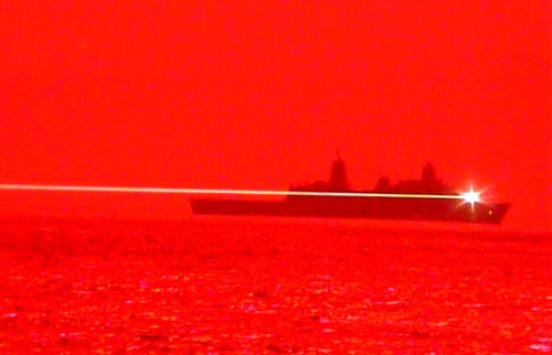 USS Portland uses laser weapon to down UAV in successful test