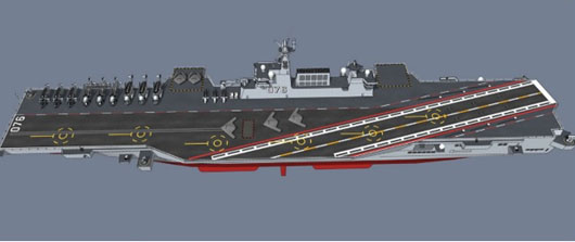 China floats plans for new hybrid amphibious assault-UCAV carrier