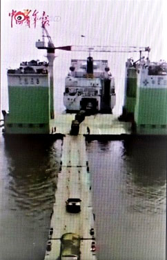 China exercise reveals floating ramps, temporary docks for Taiwan invasion