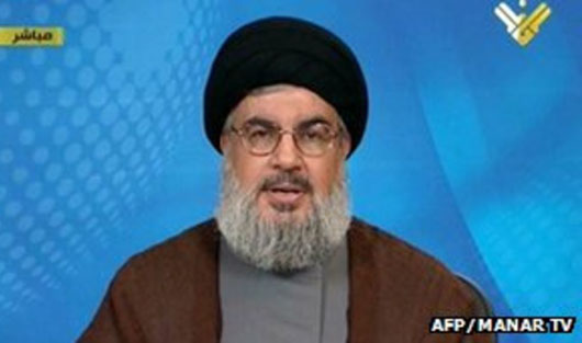 Hizbullah chief earlier boasted stored explosives ‘exactly like a nuclear bomb’