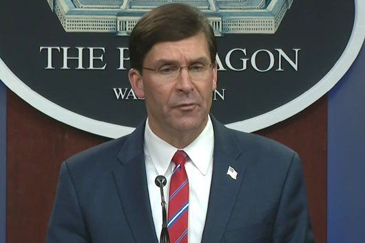 Trump administration’s new hard line on China offset by Defense Sec. Esper