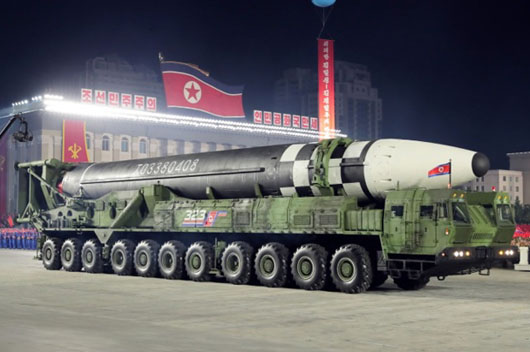 China assists as North Korea rolls out new monster ICBM