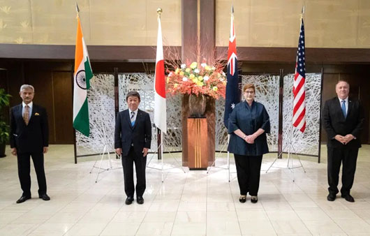 First meeting, in Tokyo, of informal ‘Asian NATO’ agrees on steps to counter China