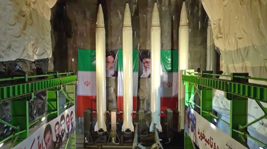 Iran releases video of underground ballistic missile ‘magazines’