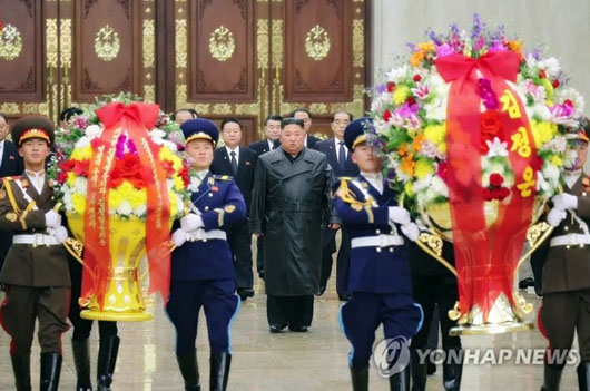 North Korean state media fail to report Kim’s annual visit to mausoleum