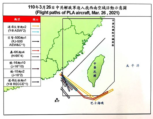 China’s aerial blockade exercise terrorized both Taiwan and Japan