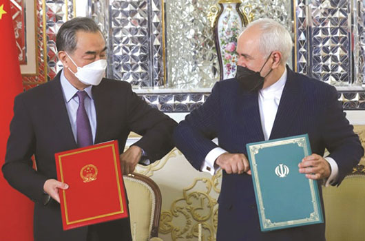 China exploits its own Iran deal to claim role as post-U.S. peace broker