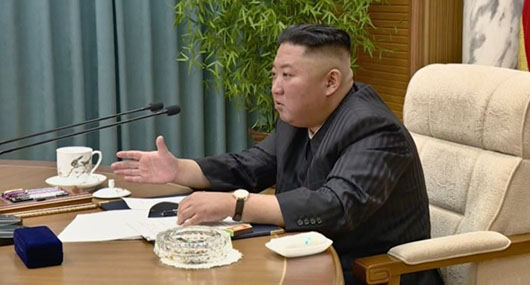 The slimming of Kim: What does it mean? Analysts zoom in on strap of his Swiss watch