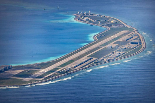 New photos show China locking down South China Sea with artificial island bases