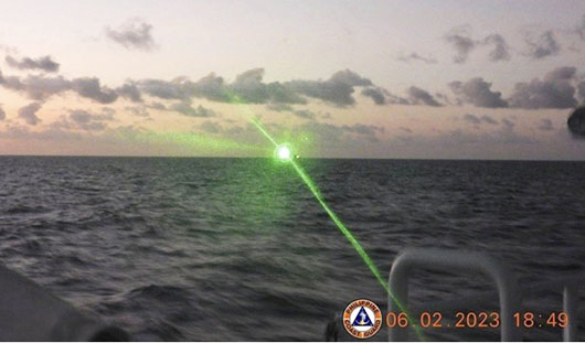 Latest Chinese military laser attack targeted crew of Philippine patrol boat