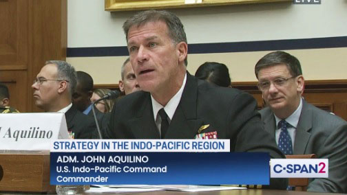 Outgoing Pacific commander issues stark warnings on U.S. deterrence
