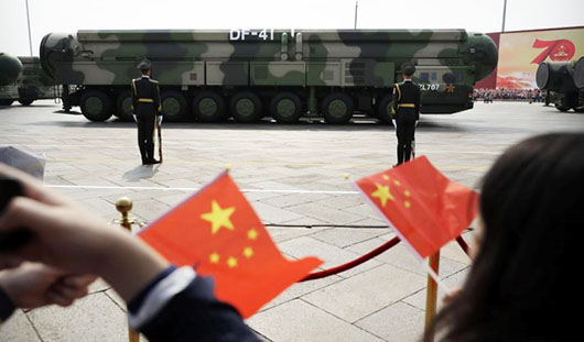 China developing orbiting nuclear strike weapon that could target all 50 states